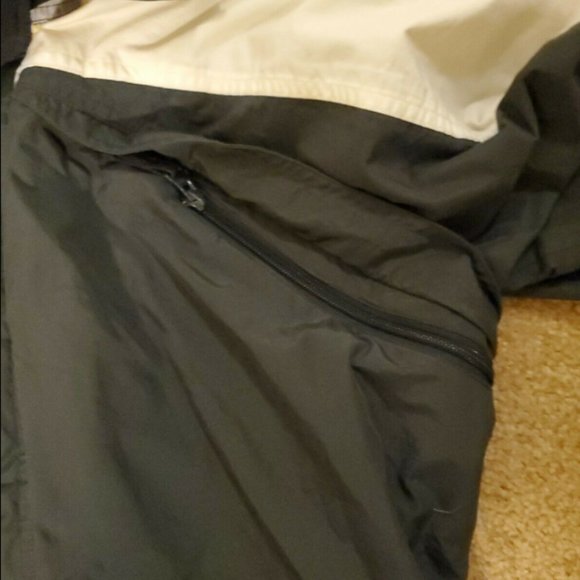 Sims Snowboard Jacket Men's Sz XL Navy/White VTG - Picture 6 of 10